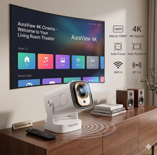 AuraView 4K Ultra – kinowa jakość w Twoim salonie